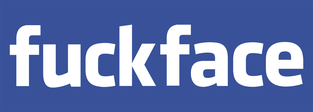Facebook parody logo