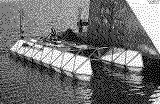 Dithered photograph: Modular float, by N55
