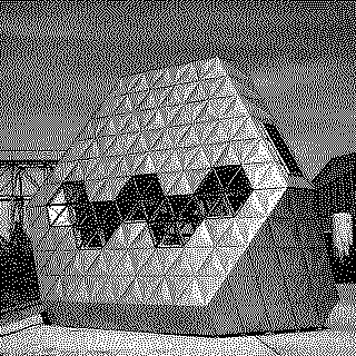 Dithered photograph: Octet-truss shell, by N55
